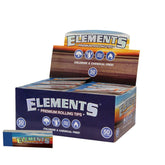 ELEMENTS FILTER TIPS UNPERFORATED SLIM FILTERTIPS (50)